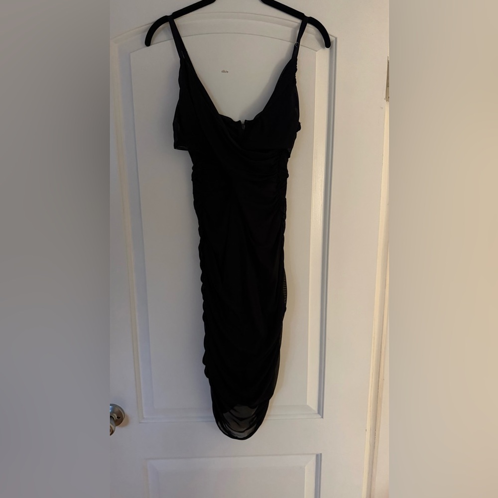 StellaLuce black mini dress